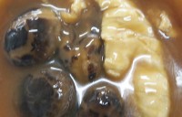 鮑汁花菇炆花膠